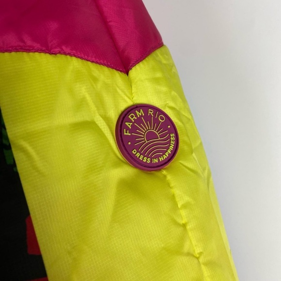 FARM Rio Colorful Patterned Puffer Jacket - Picture 3 of 9